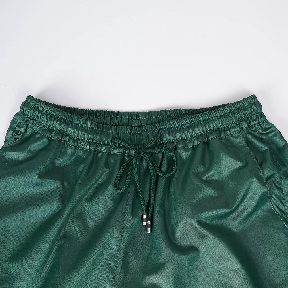 H&D African Clothes for Men Traditional Wear Formal Bazin Riche Dashiki Outfits Green Shirt Pants Robe Suit African Men Agbada