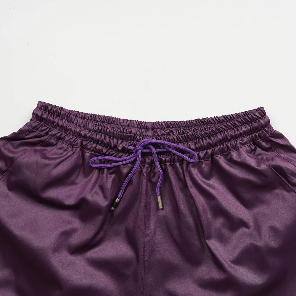 H&D African For Men Traditional 3PCS Outfit Thobe Set Purple Agbada Embroidered Robe Plus Size Wedding Christmas BouBou Ramadan