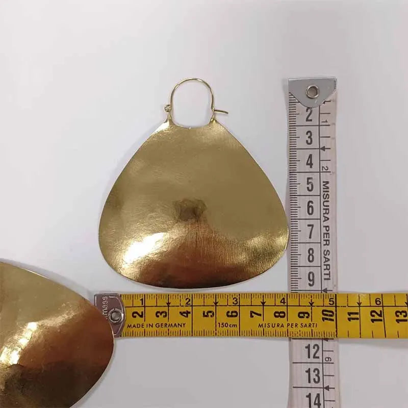 Big African hoops earrings, Elegant Large african hoops, marvel African  Jewelry,  Brass earring christmas gifts 2023s серьги