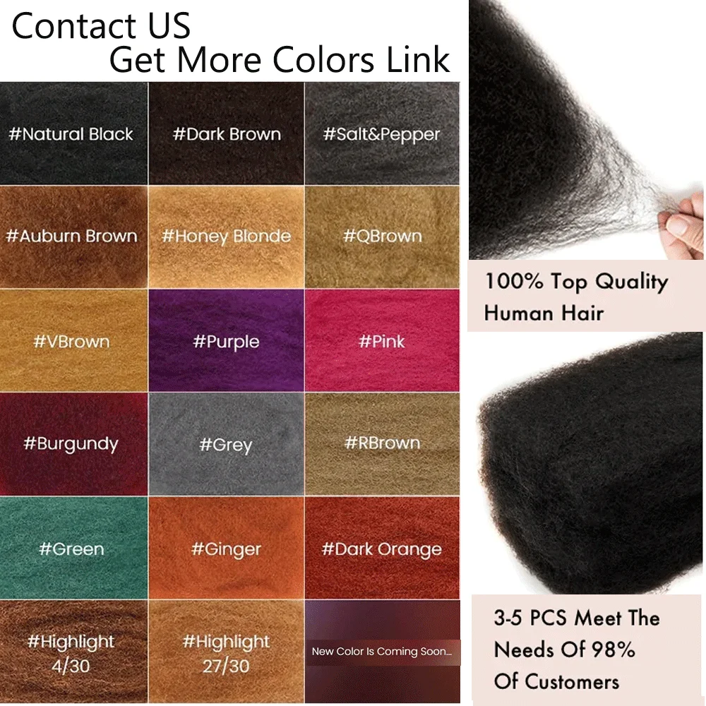 Top Peruvian Kinky Curly Mini Twist  US Stock Afro Kinky Bulk Human Hair for Braiding 100% Remy Hair Bundles No Shedding