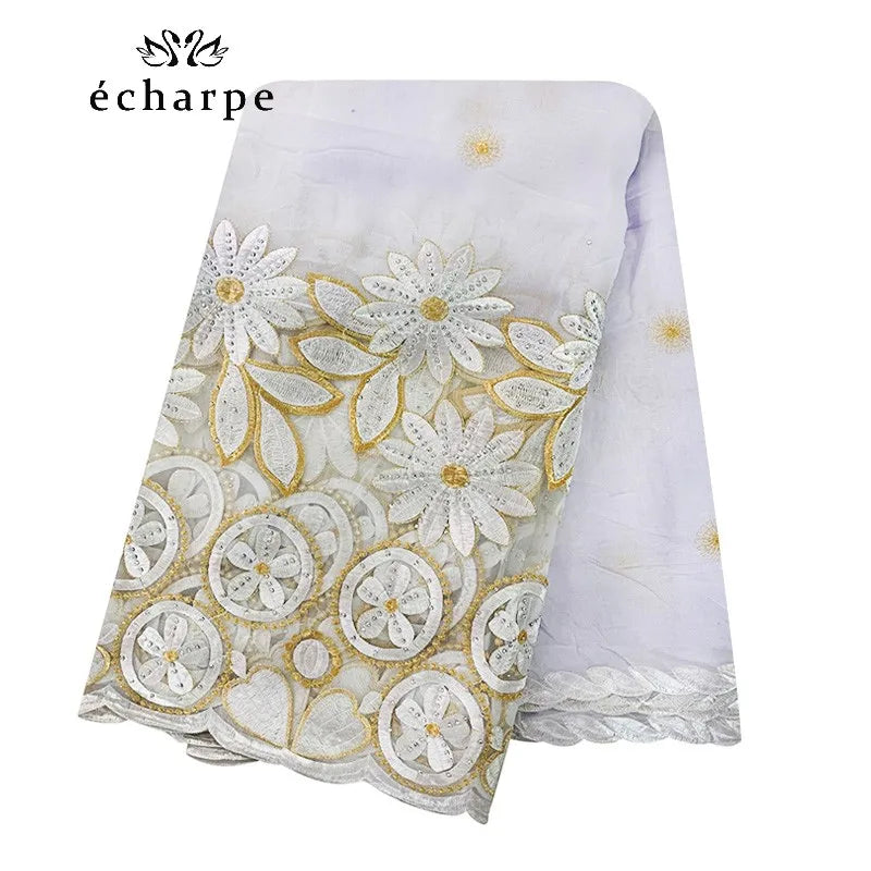 New African Women Scarfs muslim embroidery soft cotton big scarf for shawls wraps pashmina BM937