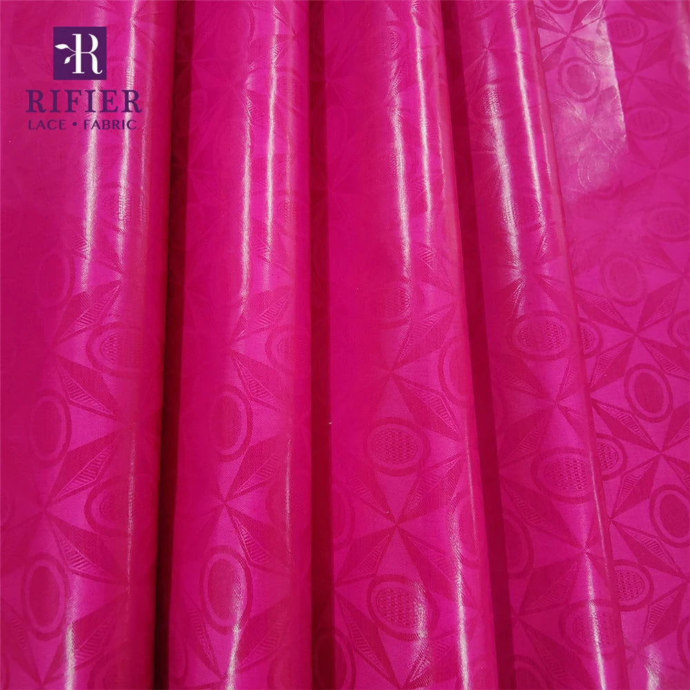 Factory Price!!! Original Bazin Riche Fabric Designed By Switzerland For Lovers' Clothing Lace Materials Bazin Riche Brocade