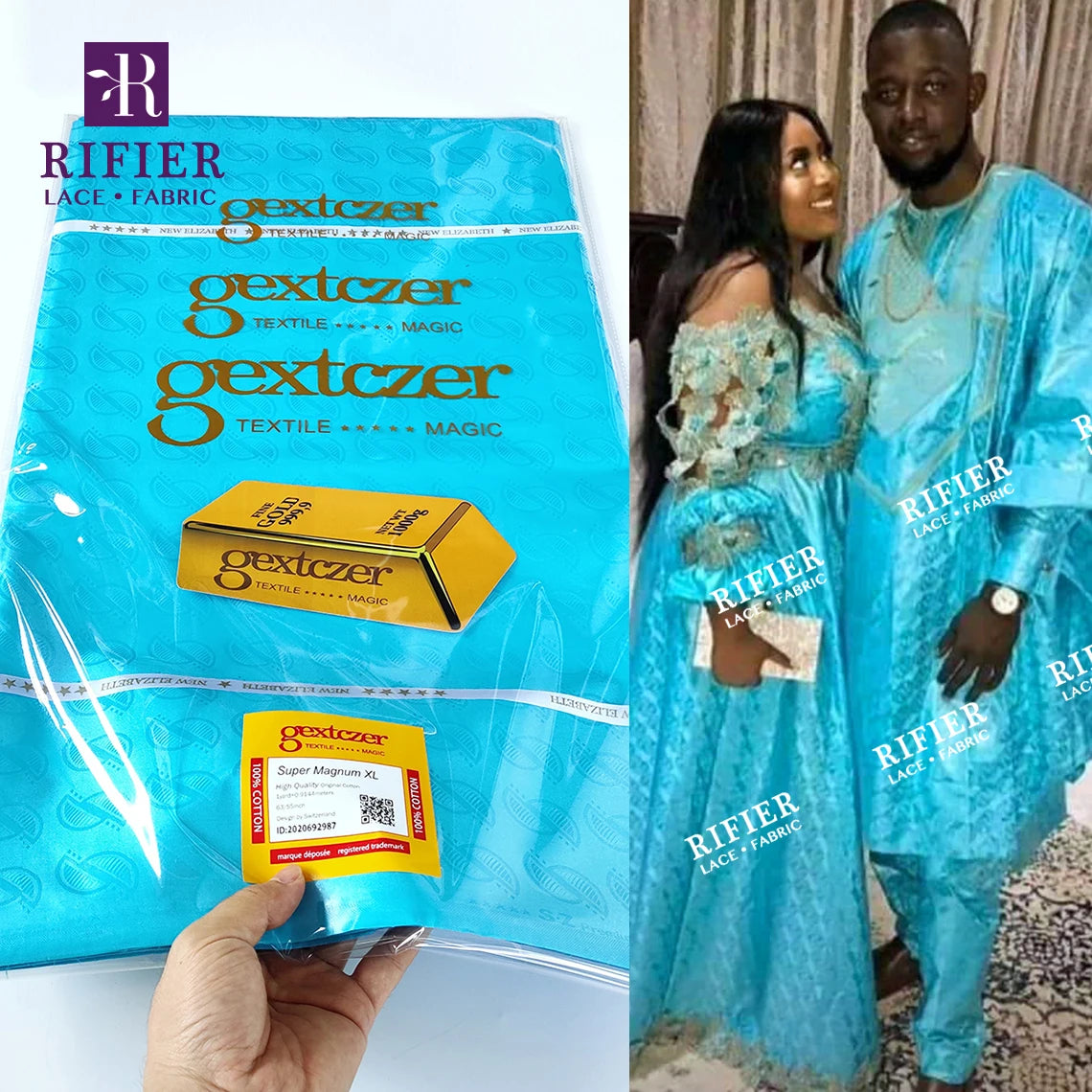 Factory Price!!! Original Bazin Riche Fabric Designed By Switzerland For Lovers' Clothing Lace Materials Bazin Riche Brocade