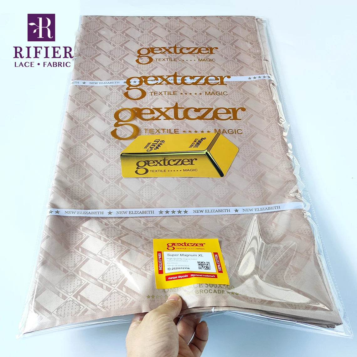 Factory Price!!! Original Bazin Riche Fabric Designed By Switzerland For Lovers' Clothing Lace Materials Bazin Riche Brocade