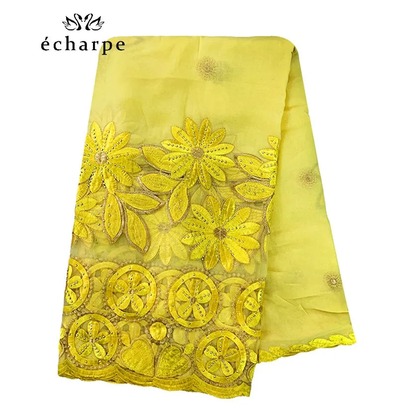 New African Women Scarfs muslim embroidery soft cotton big scarf for shawls wraps pashmina BM937