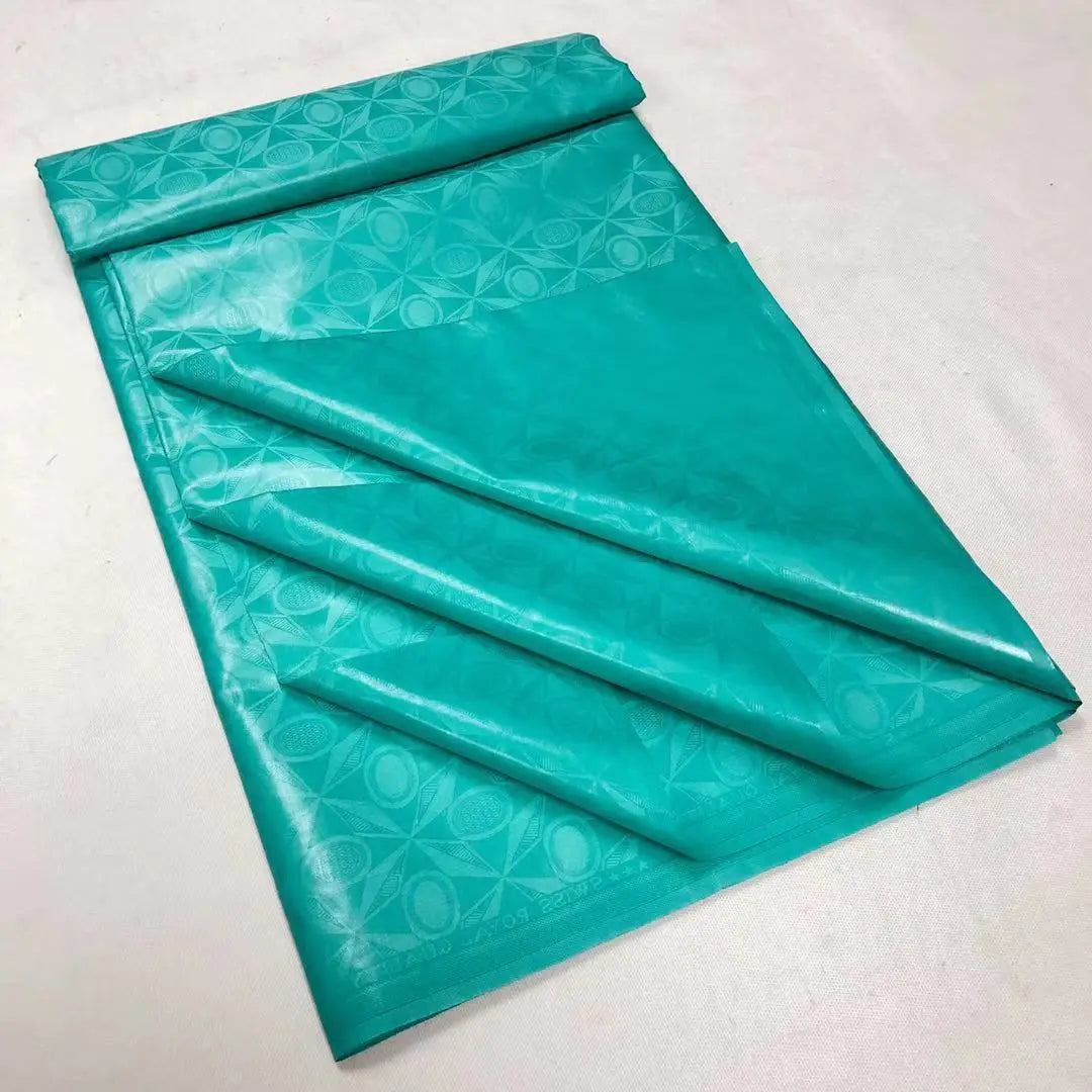 Soft Shining Good Quality Bazin Riche Fabric With Fragrance 5yards Jacquard Guinea Brocade Fabric 100%Cotton Perfume Bazin b16-9