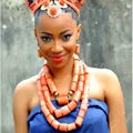 Dudo Artificial Coral Beads Jewelry Set African Nigeria Wedding Jewelry Bracelet Earrings Set 2023 Long Design