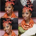 Dudo Artificial Coral Beads Jewelry Set African Nigeria Wedding Jewelry Bracelet Earrings Set 2023 Long Design