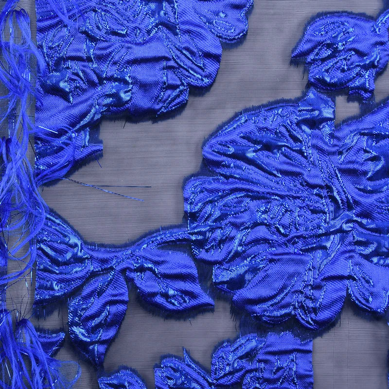 SJD African Jacquard Lace Fabric French Net Embroidery Lace 2024 High Quality Nigeria Brocade Fabric For Women Wedding Dresses