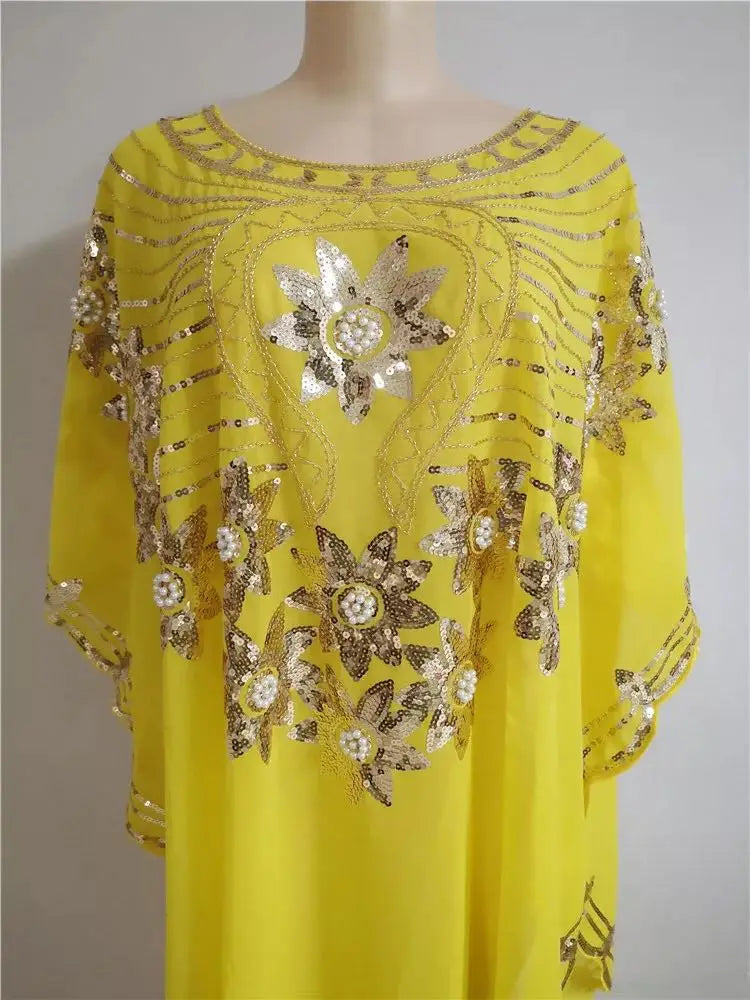 2024 Spring African Women's Sequins High Quality Top Fashion Temperament Casual African Women's Coat Skirt