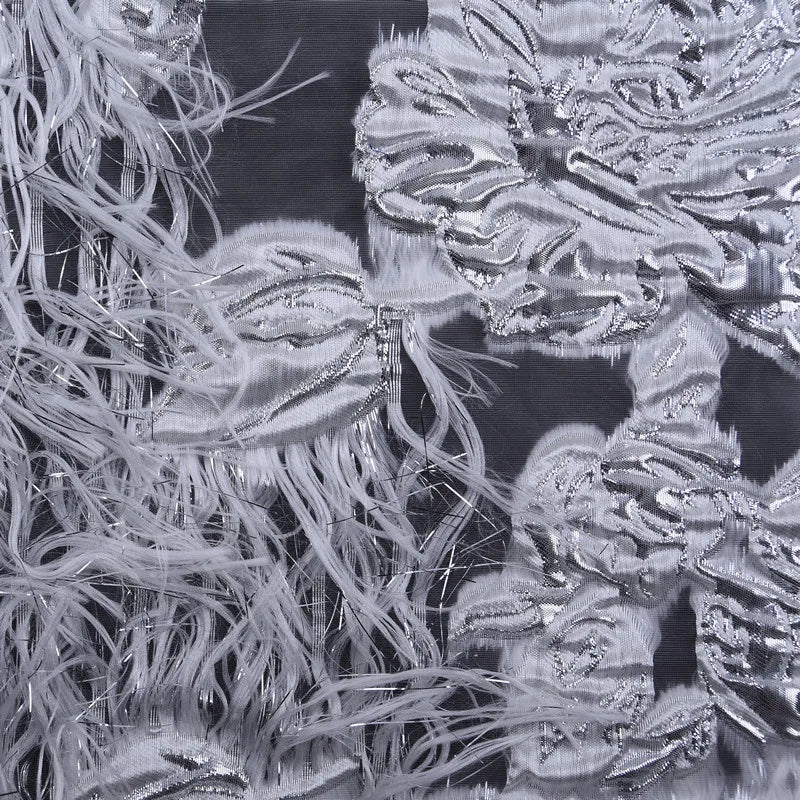 African Jacquard Lace Fabric French Net Embroidery Lace 2025 High Quality Nigeria Brocade Fabric For Women Wedding Dresses