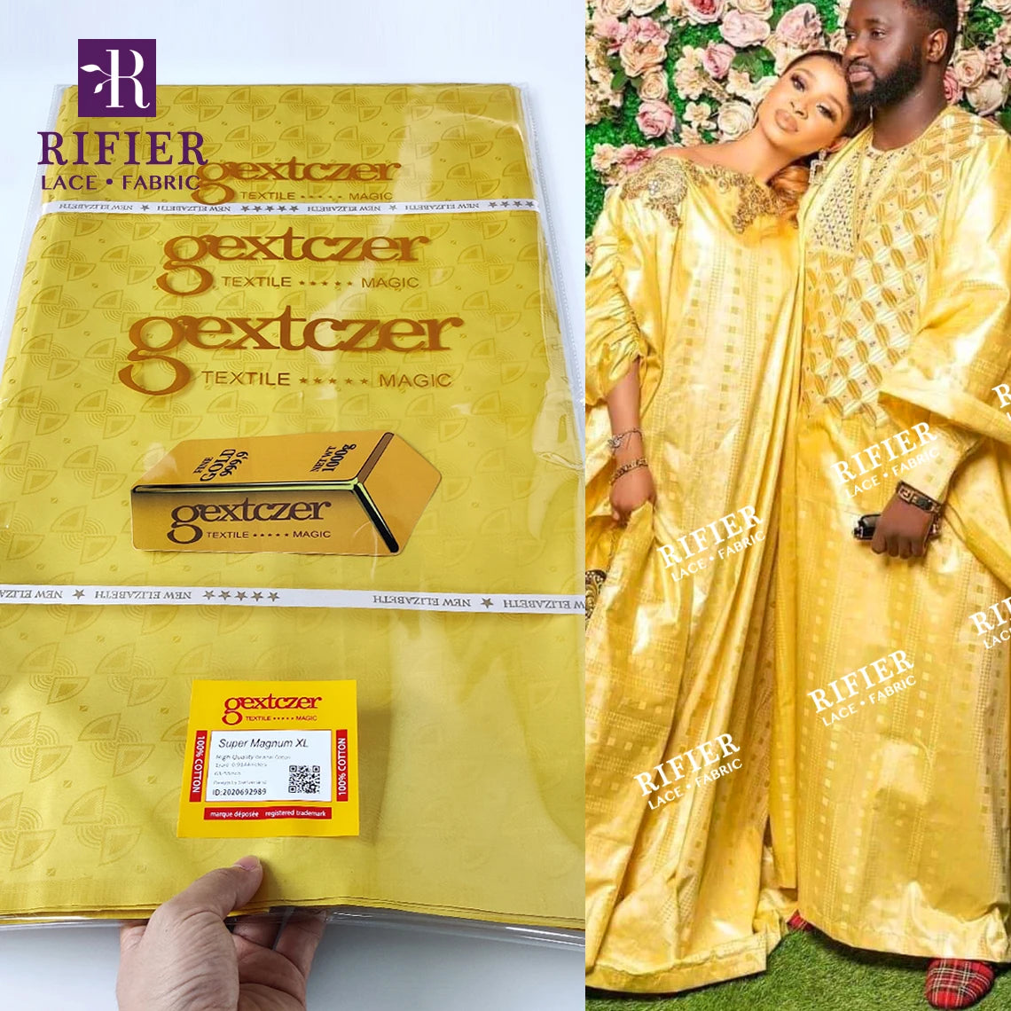 Factory Price!!! Original Bazin Riche Fabric Designed By Switzerland For Lovers' Clothing Lace Materials Bazin Riche Brocade