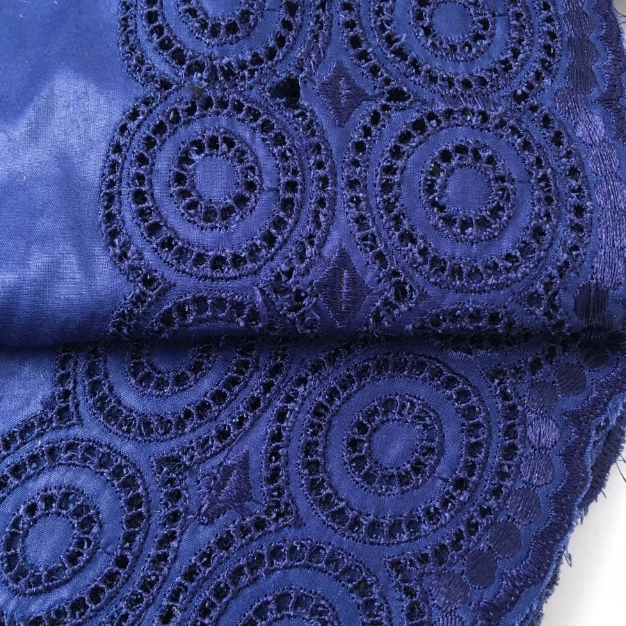 Luxury African Fabric Austria Cotton Polished Lace High Quality Atiku Fabric 5Yards For Men Traditional Robe Suit Material F4255