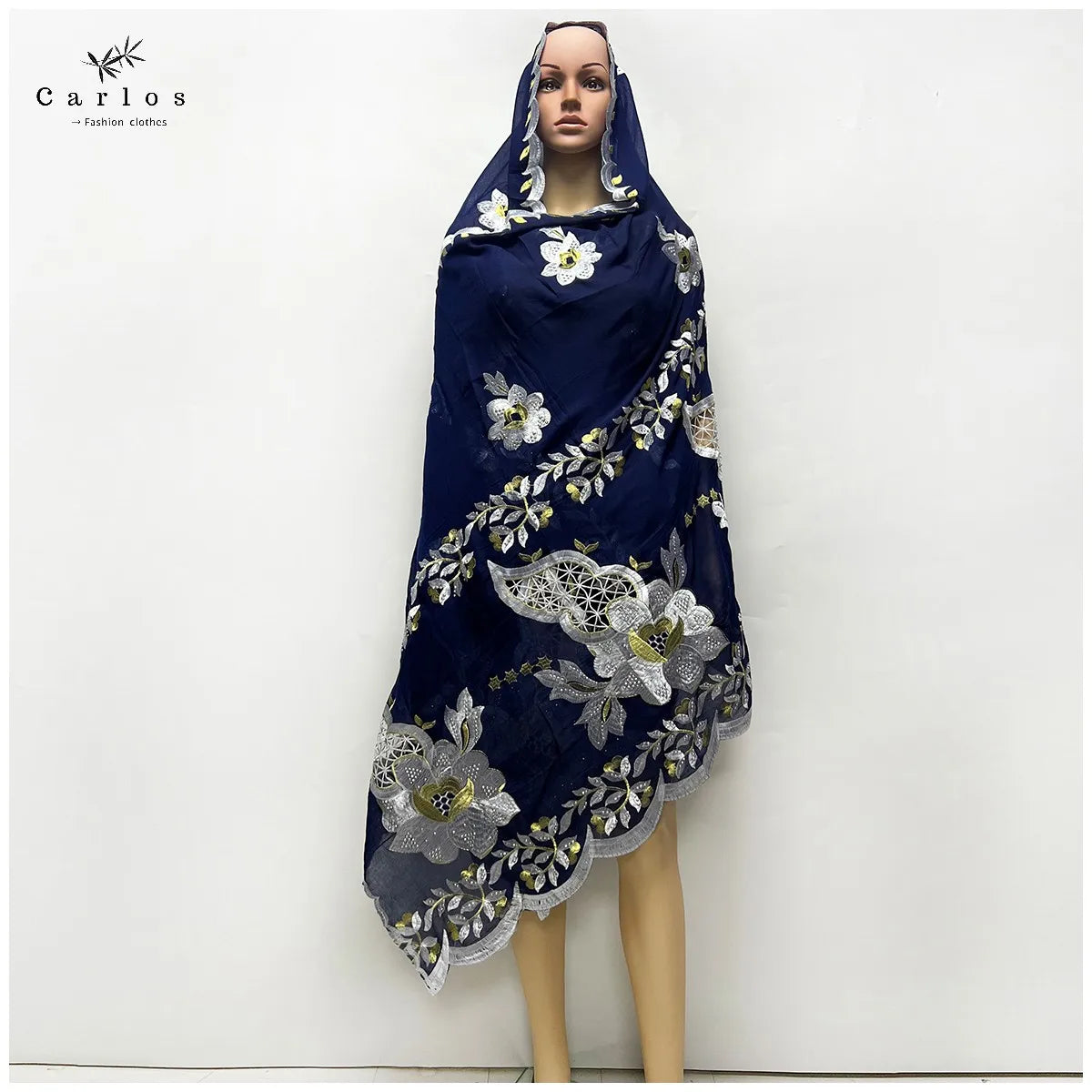 2024 High Quality Hot Sales African Muslim  Scarf 100% Cotton Scarf African Women Hijab Scarf Dubai Scarf on Wholesale price