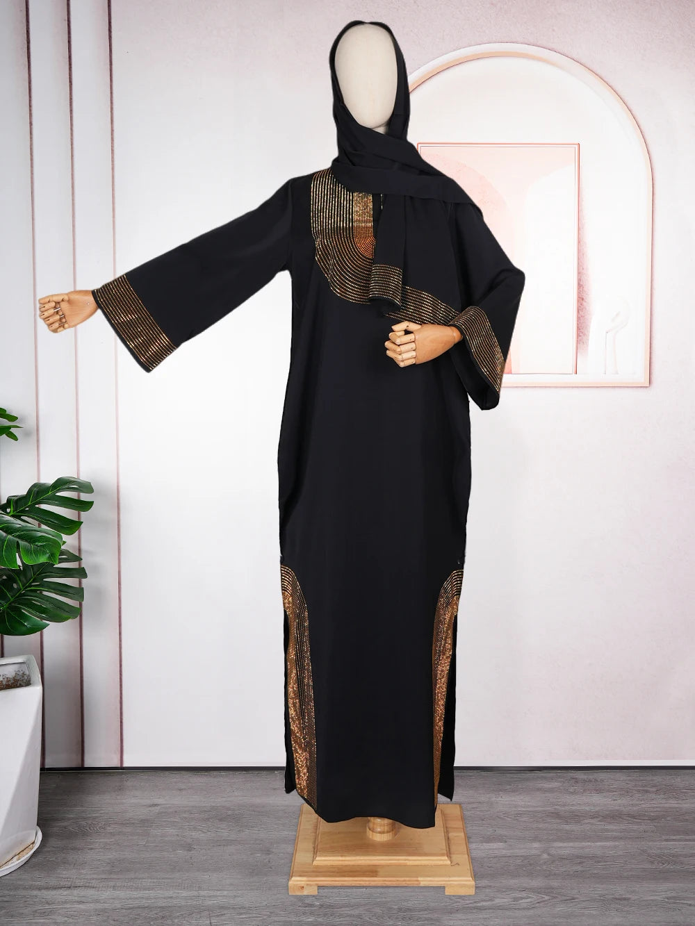 Abayas For Women Dubai Luxury 2025 African Muslim Fashion Dress Caftan Marocain Evening Party Dresses Boubou Robe Djellaba Femme