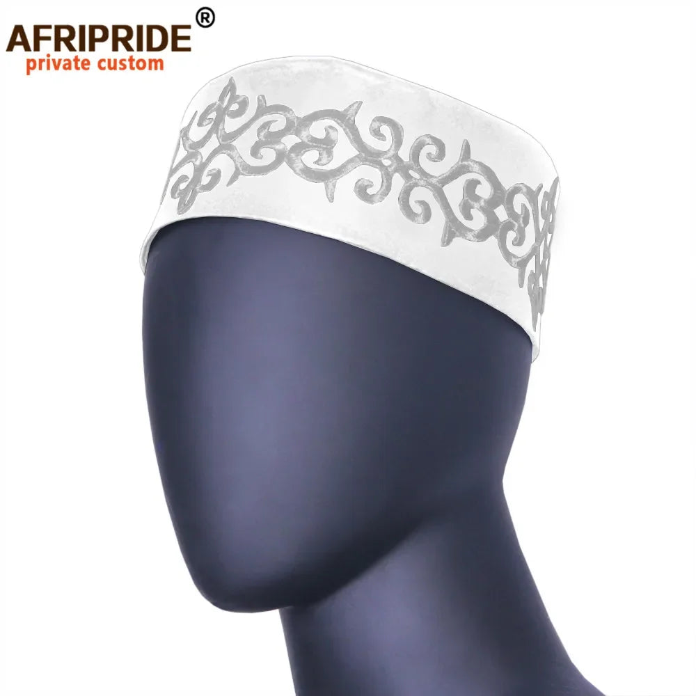 African Muslim Islam Kippah Arab Caps Musulman Ramadan Arabia Moslim Tulband Wrap Allah Muslim Prayer Cap Men AFRIPRIDE A1928010
