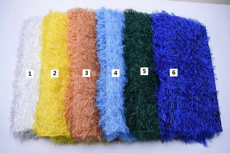 SJD African Jacquard Lace Fabric French Net Embroidery Lace 2024 High Quality Nigeria Brocade Fabric For Women Wedding Dresses