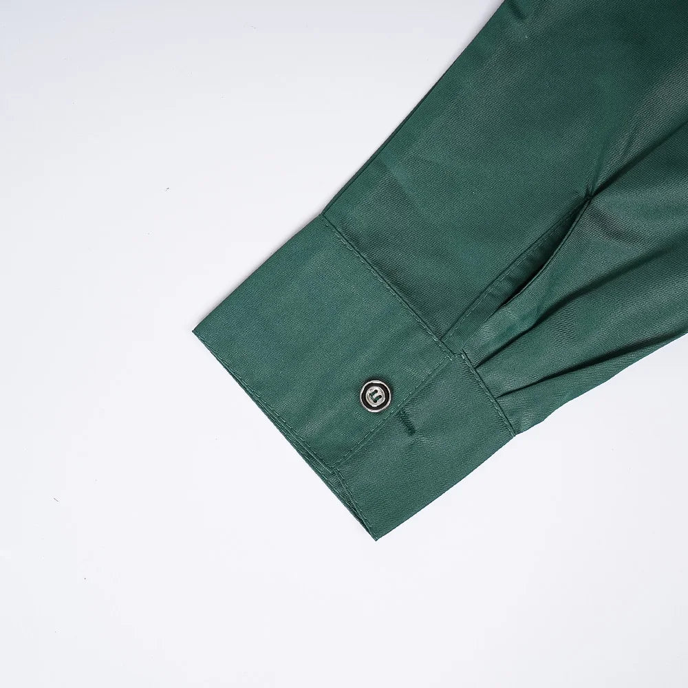 H&D African Clothes for Men Traditional Wear Formal Bazin Riche Dashiki Outfits Green Shirt Pants Robe Suit African Men Agbada