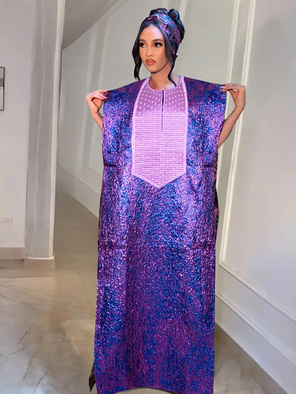 African Dresses for Women 2025 Abayas Traditional Africa Clothing Dashiki Ankara Outfits Gown Robe Muslim Kaftan Maxi Long Dress