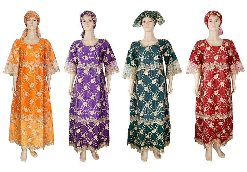 H&D Traditional African Dresses Women Plus Size Long Dress Dashiki Clothes South Africa Ankara 2022 robe africaine femme SP-31