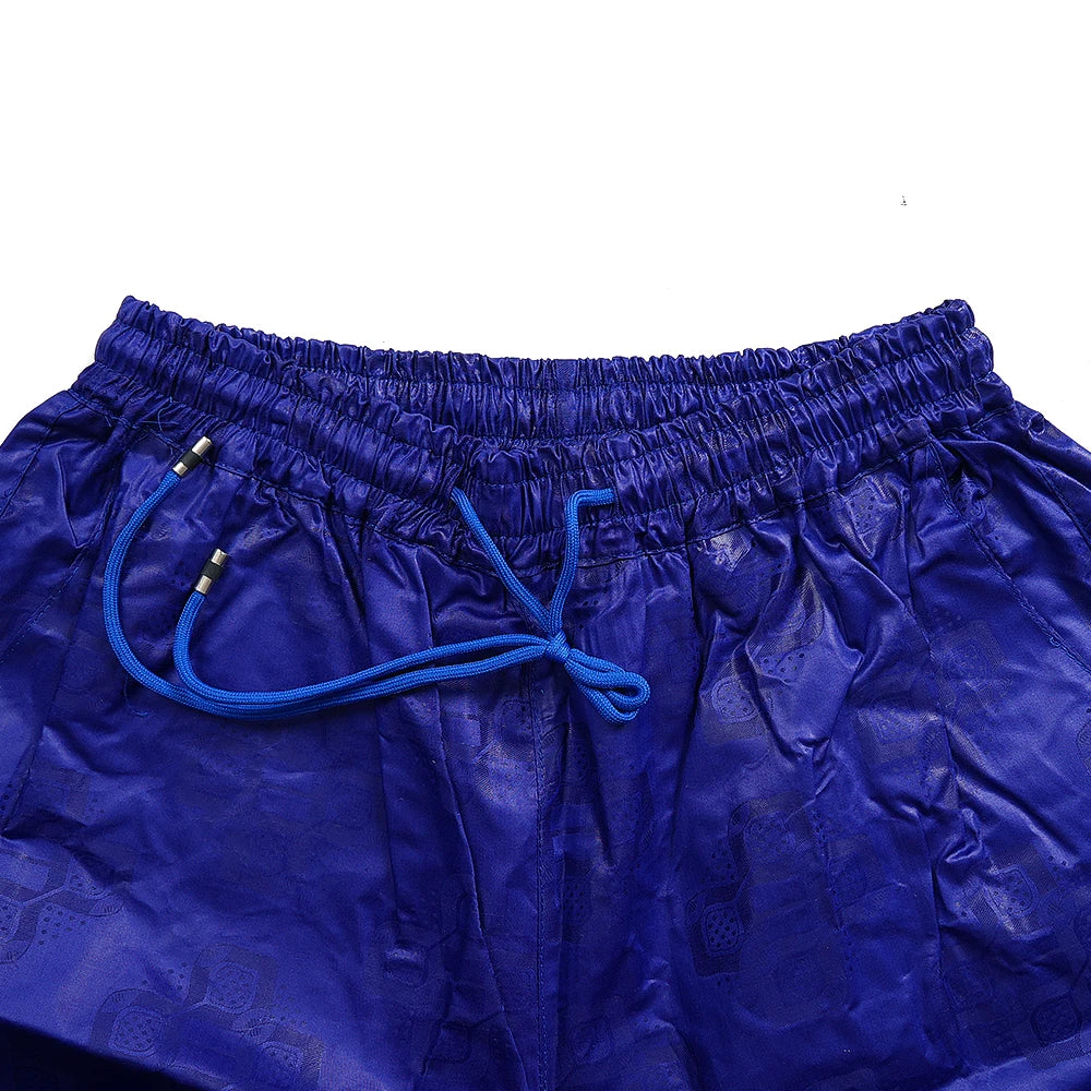 H&D African Clothing Traditional 3PCS African Outfit For Man Blue Bazin Riche Agbada Embroidered Wedding Party Robe Plus Size