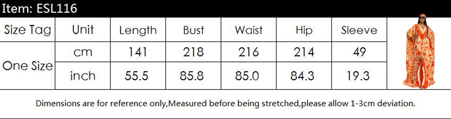 African Dresses for Women Hijab Kaftan Print Loose Boubou Robe Africa Clothes Ankara Dashiki Dubai Abaya Scarf Gown Caftan Dress