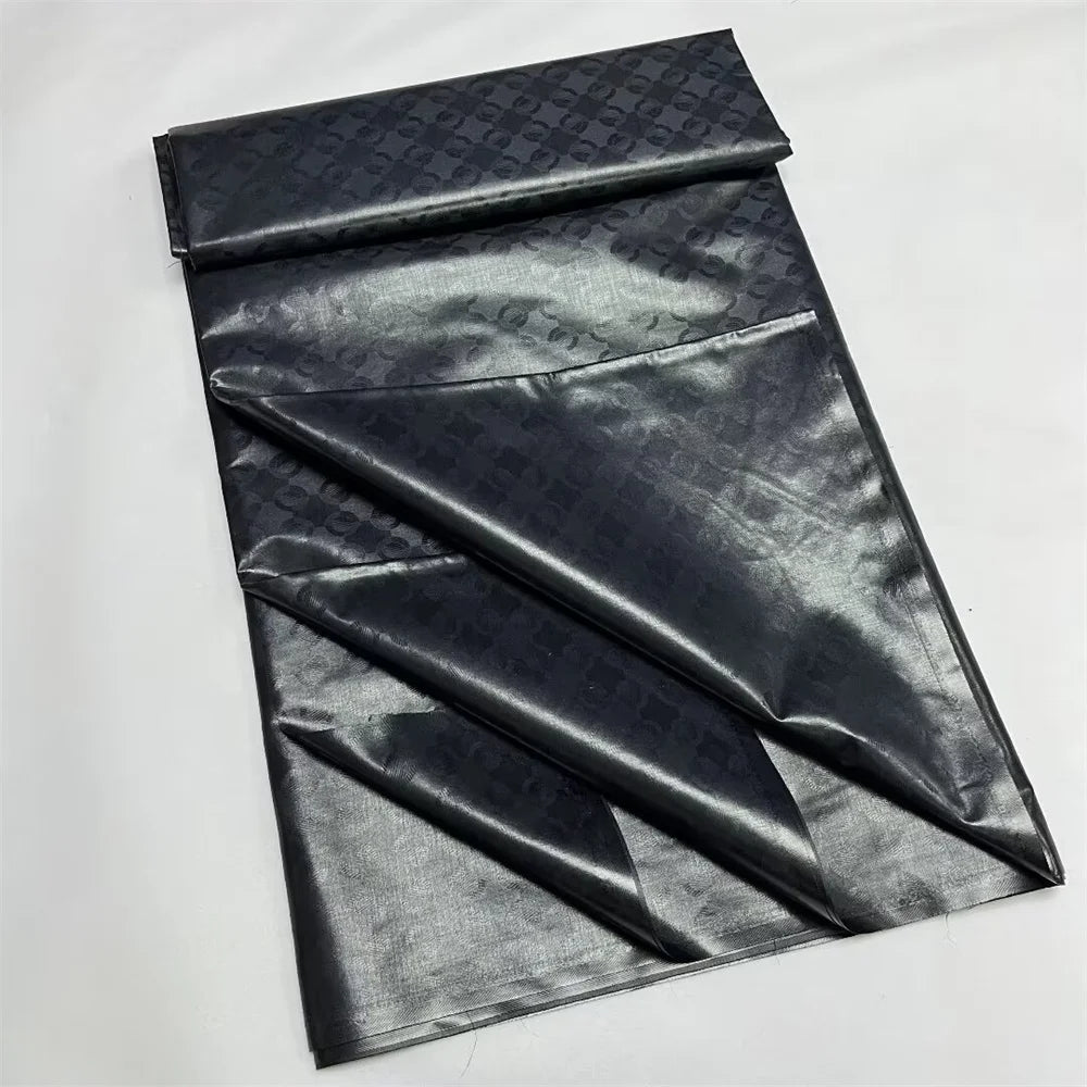 2025 African Bazin Riche Fabric Plain Bazin Brocade Latest 5 Yard African Lace Fabric For Dress