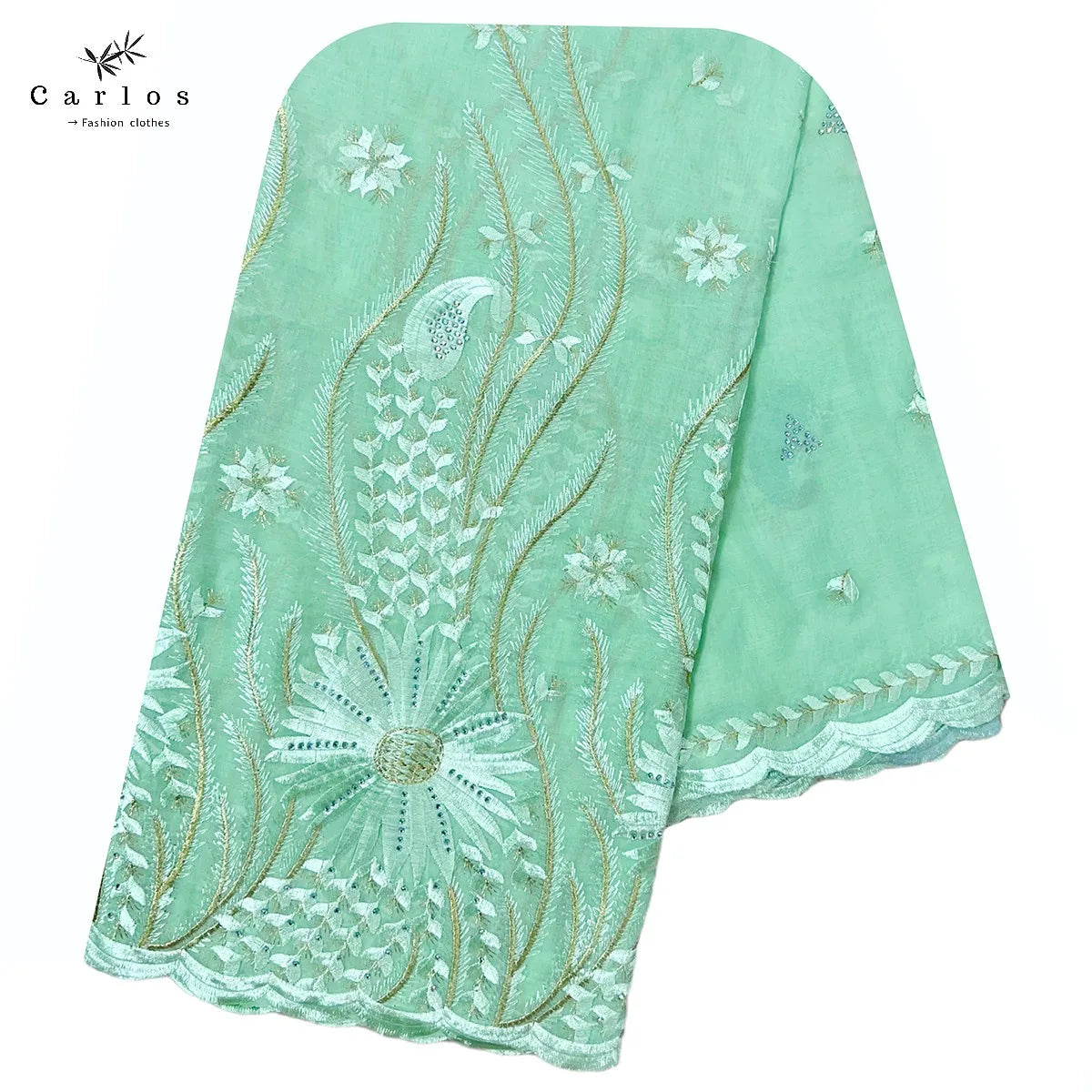 2024 New Muslim Women Turban Embroidery Soft Dubai Cotton Scarf Islamic Pray Instant Shawls Fashion Head Scarf Headwraps Sc-34