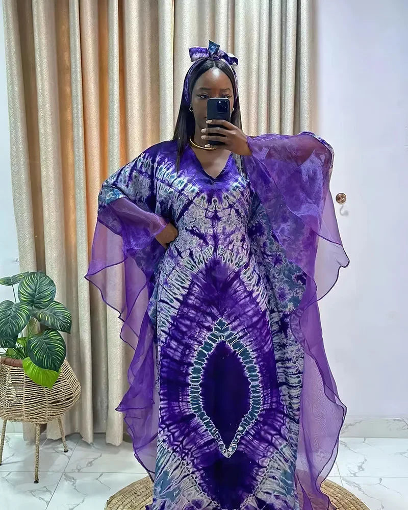 African Dresses for Women Traditional Africa Clothing Dashiki Ankara Outfits Gown Abayas Robe Muslim Kaftan Maxi Long Dress 2024