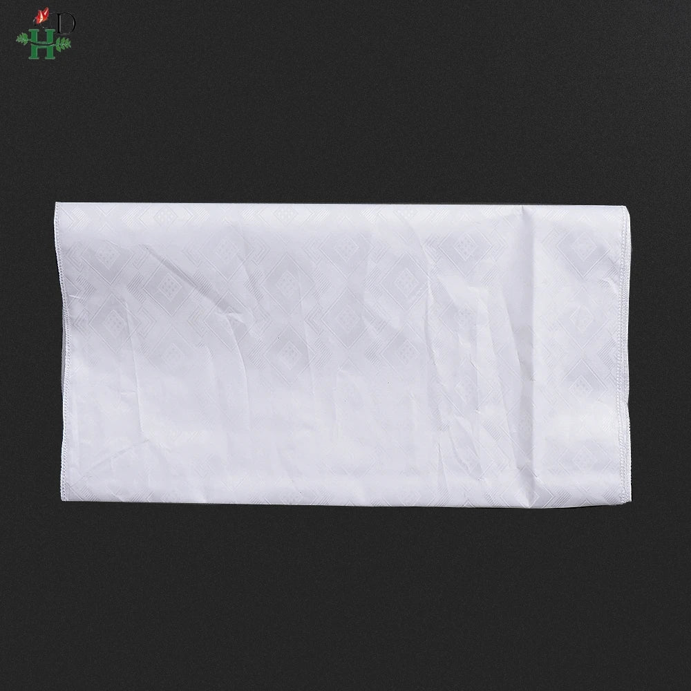 H&D Family Matching African Wedding Outfits For Husband and Wife Bazin Riche Robes Custom Couple Dashiki Set Boy Kid white Dress