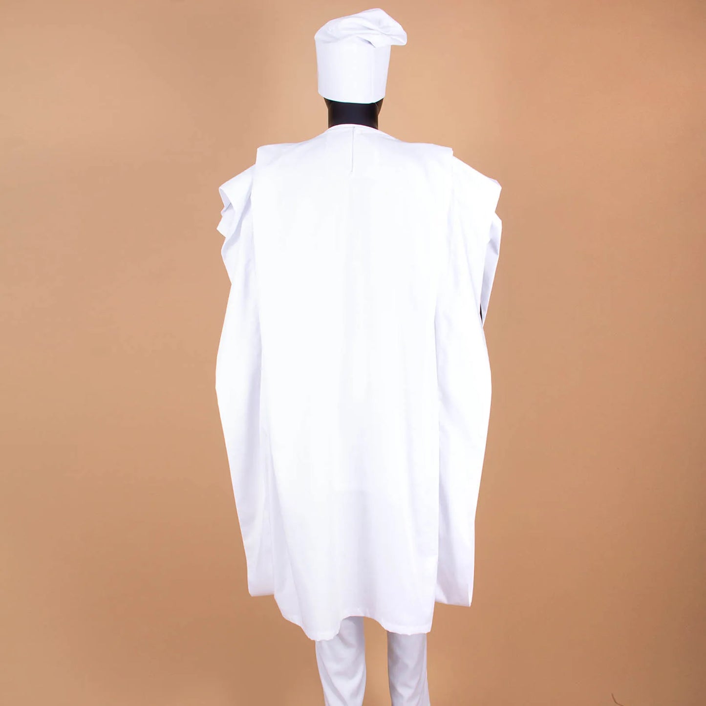 African Men`s Clothing Embroidery Agbada Shirts Pants and Hats 4 Piece Set Traditional Garments for Wedding Evening A2216066