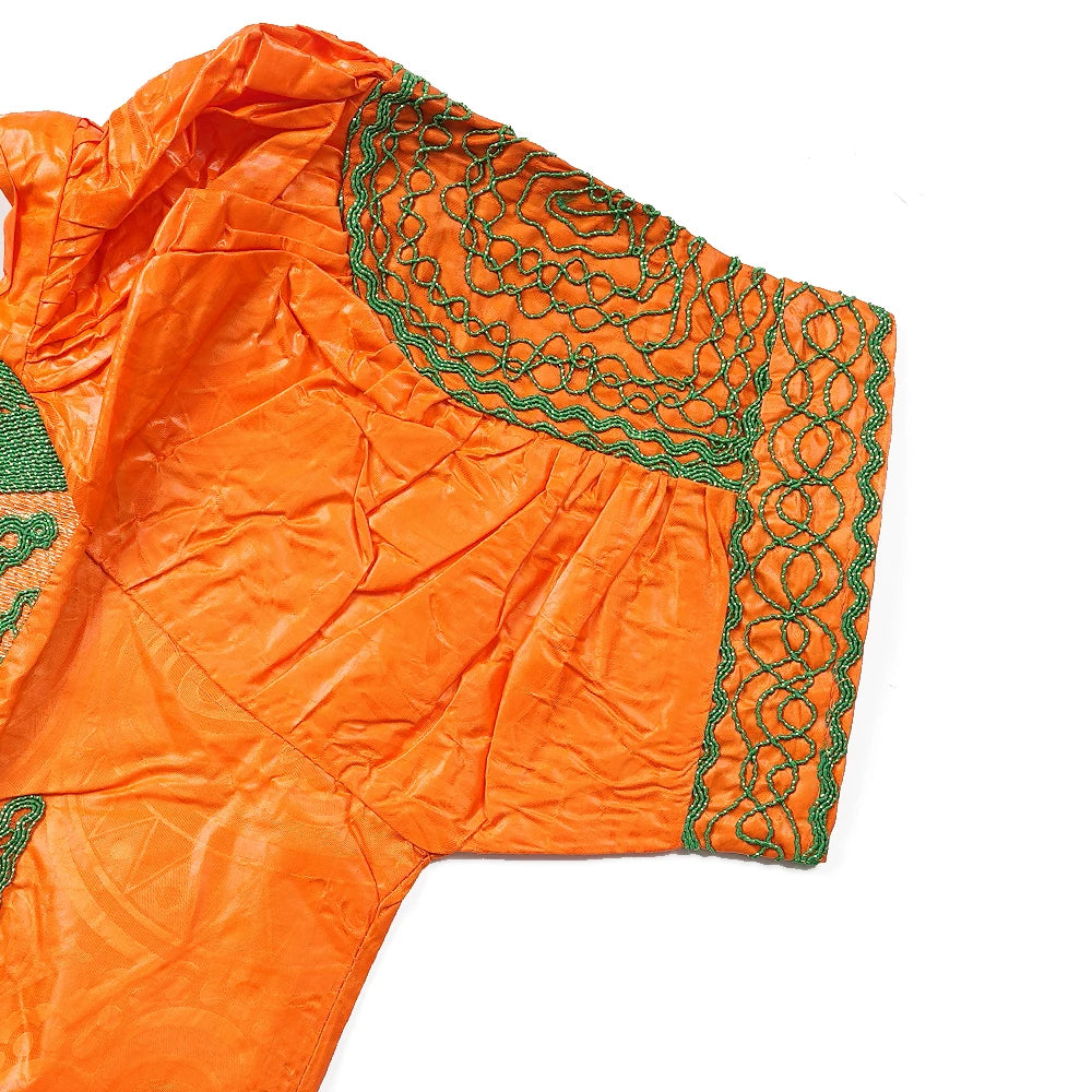 H&D African Clothes For Women Tradition Dress Embroidery Bazin Wedding Party Dress Ankara Robes Trads Wears African Clothes 2024