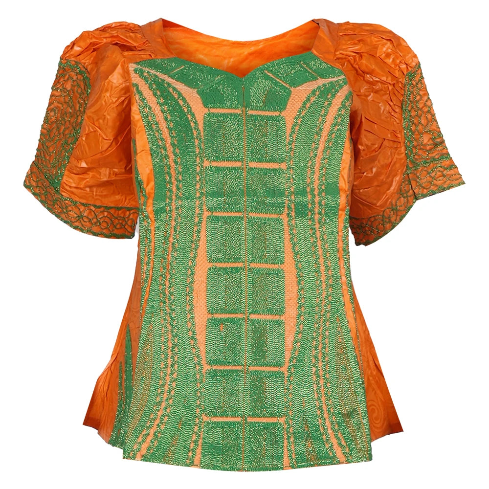 H&D African Clothes For Women Tradition Dress Embroidery Bazin Wedding Party Dress Ankara Robes Trads Wears African Clothes 2024