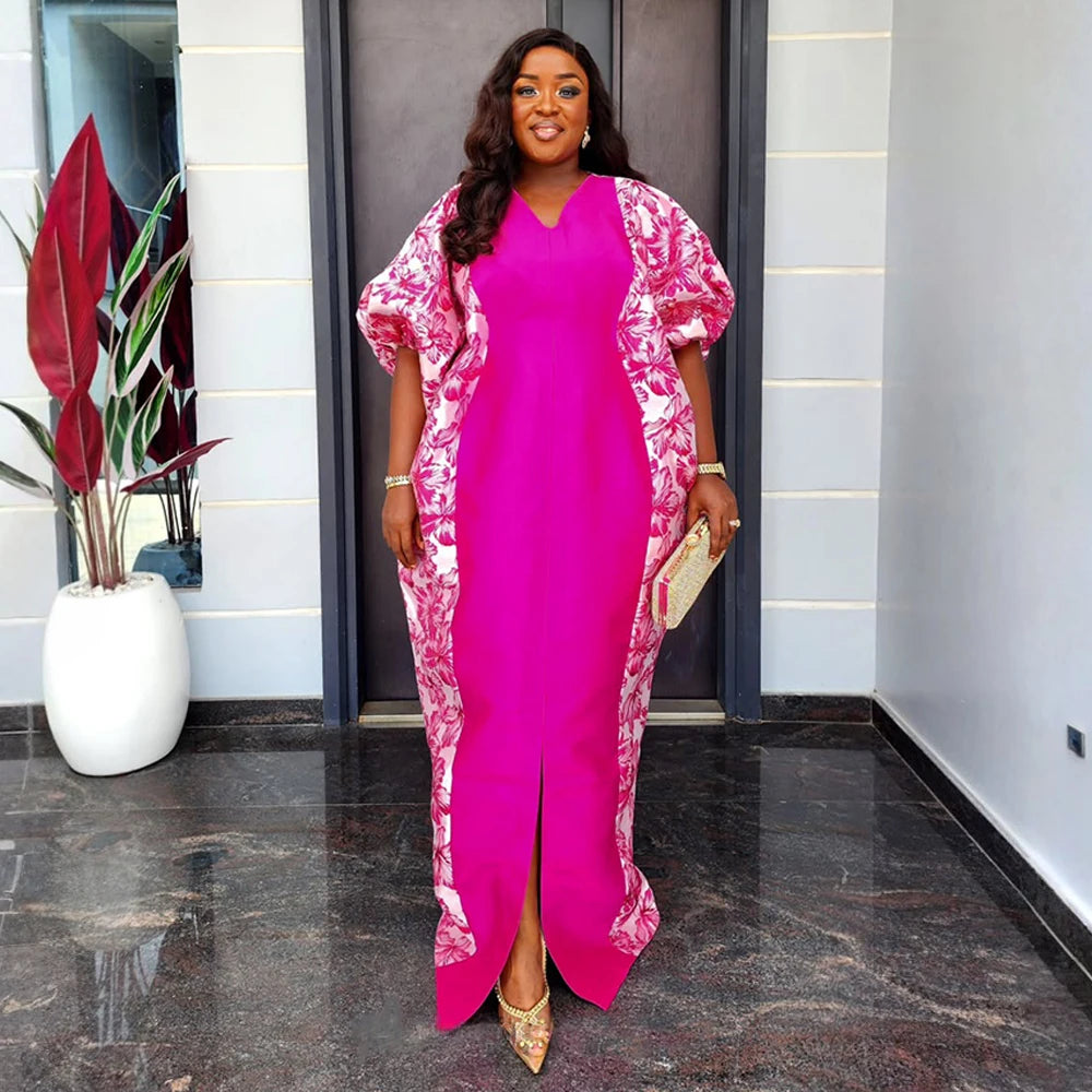 African Dresses for Women Traditional Africa Clothing Dashiki Ankara Outfits Gown Abayas Robe Muslim Kaftan Maxi Long Dress 2024