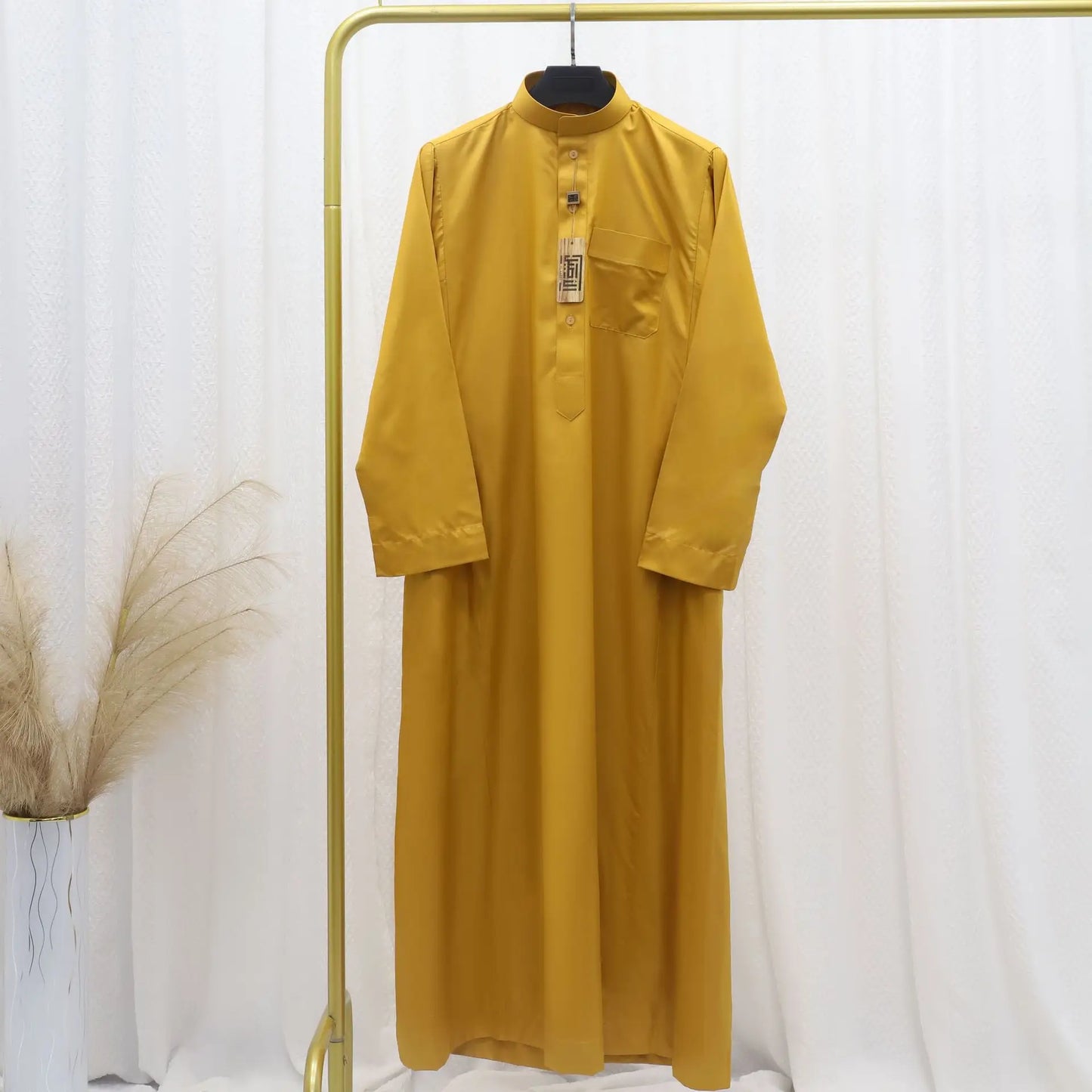 Muslim Eid Men Long Robe Kimono Dishdasha Modest Islamic Dubai Saudi Abayas Prayer Abaya Kaftan Ramadan Morocco Jubba Thobe