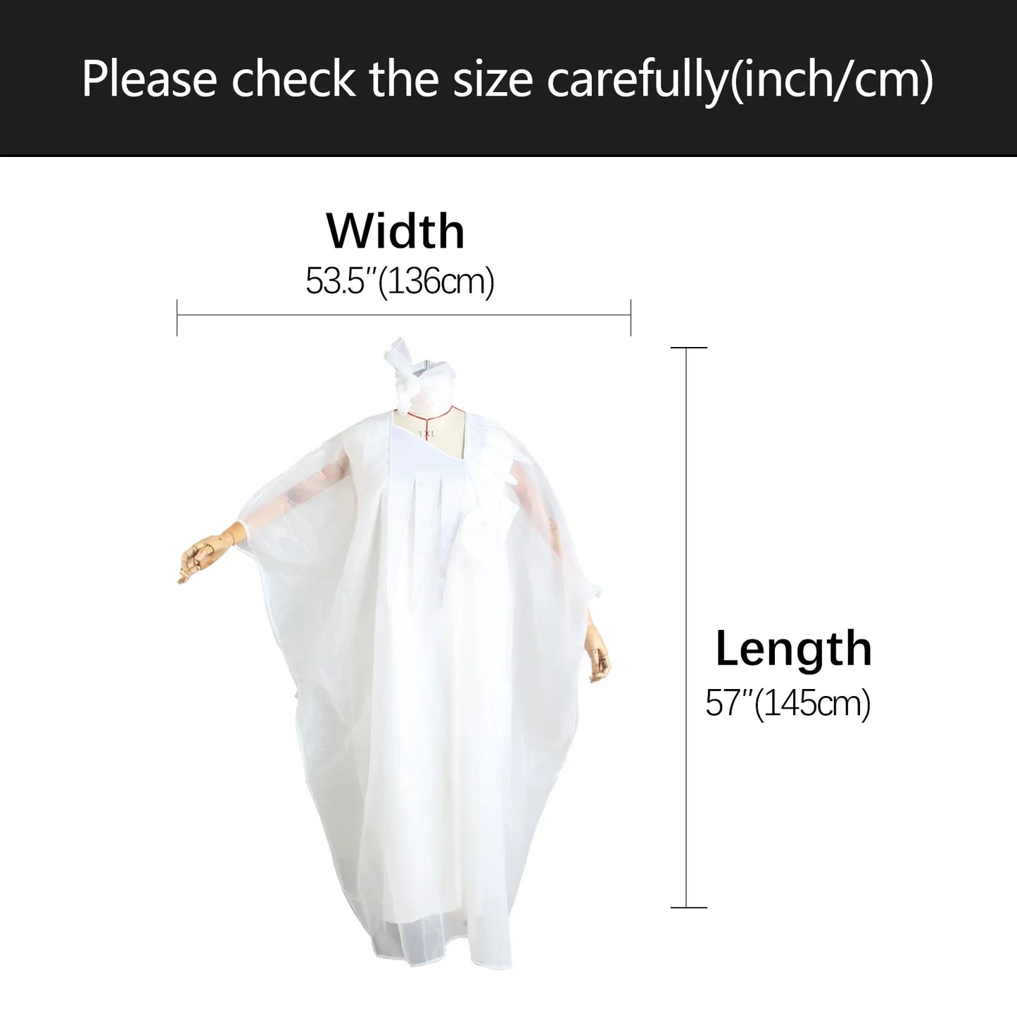 African Attire For Women Abaya Embroidery Plus Size Elegant Party Church Dress