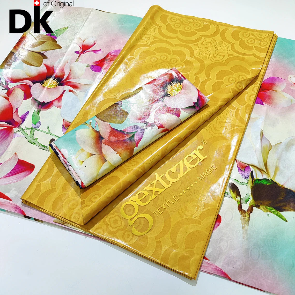 2.5 Yards Prints Baizn With 2.5 Yards Plain Bazin Perfect Match For African Guinea Women Wedding Party Dress Sewing Basin Fabric