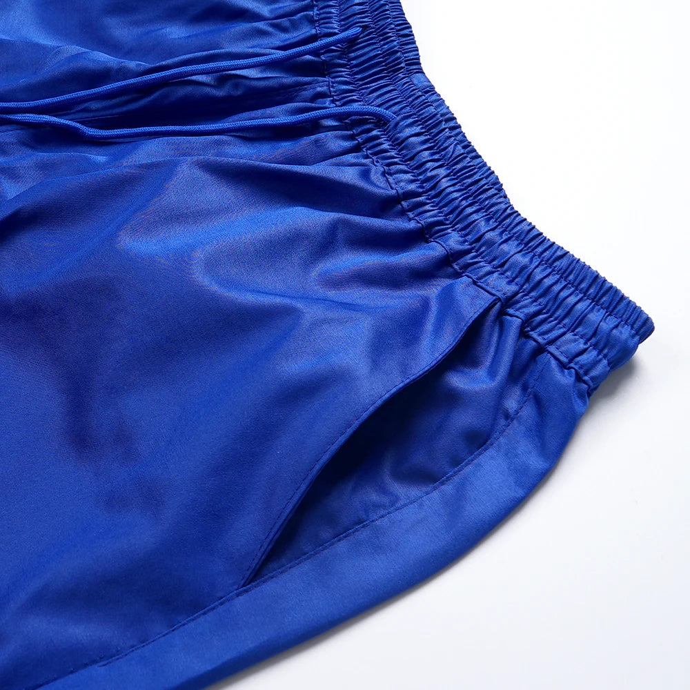 H&D African Clothes for Men 2 Pieces Set Elue Embroidered Tops and Pants Traditional Clothing Rich Bazin Original Wedding Party