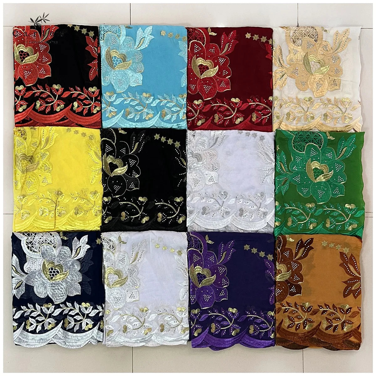2024 High Quality Hot Sales African Muslim  Scarf 100% Cotton Scarf African Women Hijab Scarf Dubai Scarf on Wholesale price