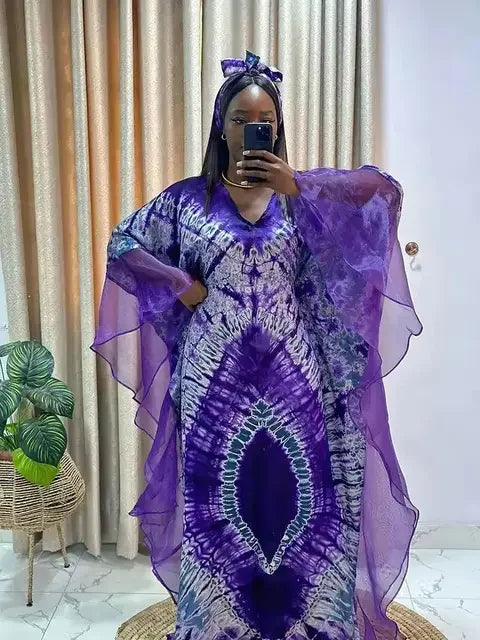 African Dresses for Women Traditional Africa Clothing Dashiki Ankara Outfits Gown Abayas Robe Muslim Kaftan Maxi Long Dress 2024