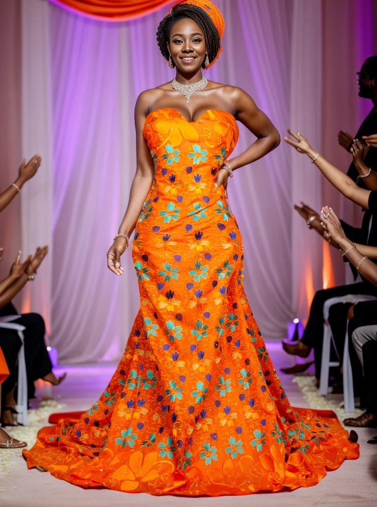 African Cotton Lace Fabric with Stones 2024 High Quality Nigerian Swiss Voile Lace for Sewing Women Evening Party Dresses TY3582