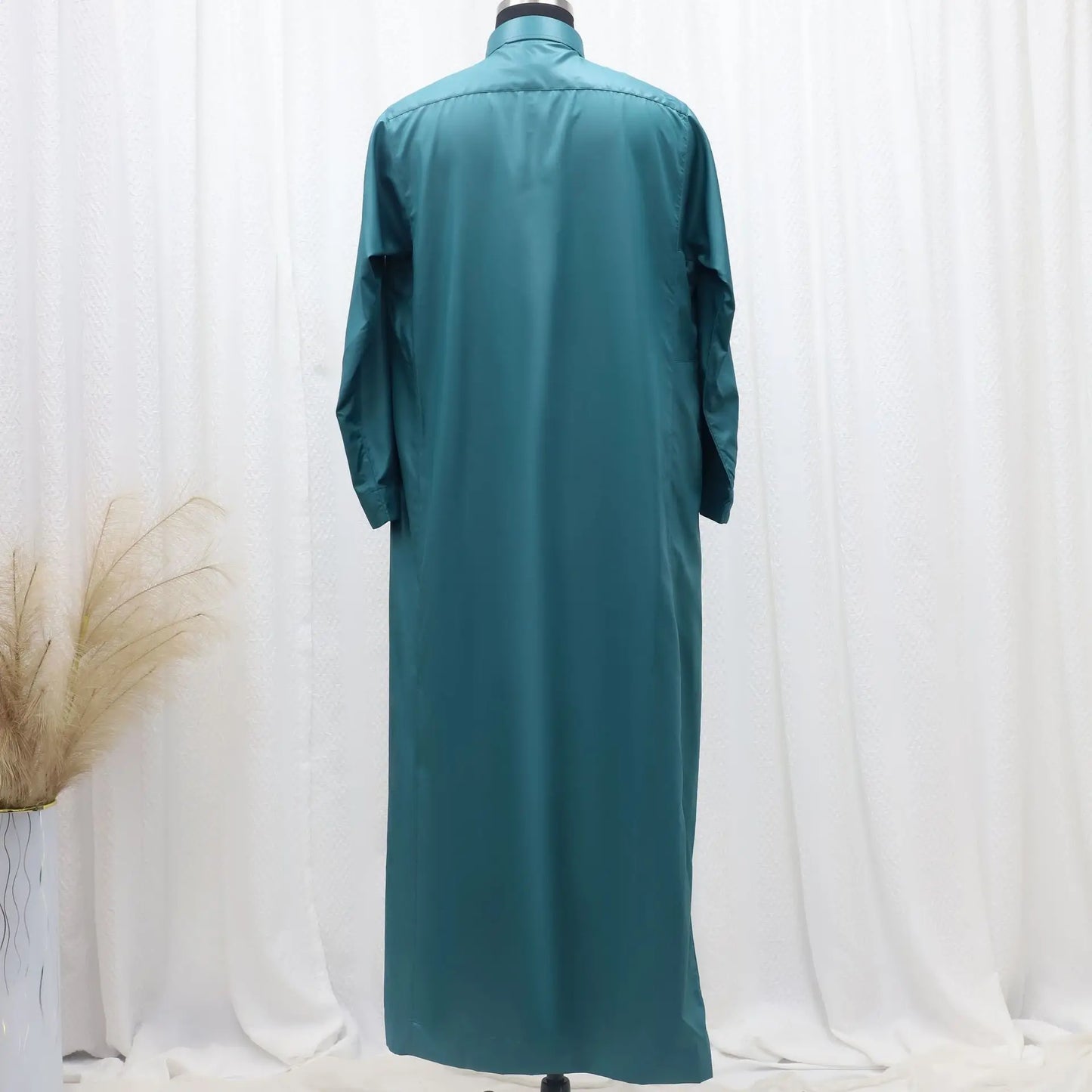 Muslim Eid Men Long Robe Kimono Dishdasha Modest Islamic Dubai Saudi Abayas Prayer Abaya Kaftan Ramadan Morocco Jubba Thobe