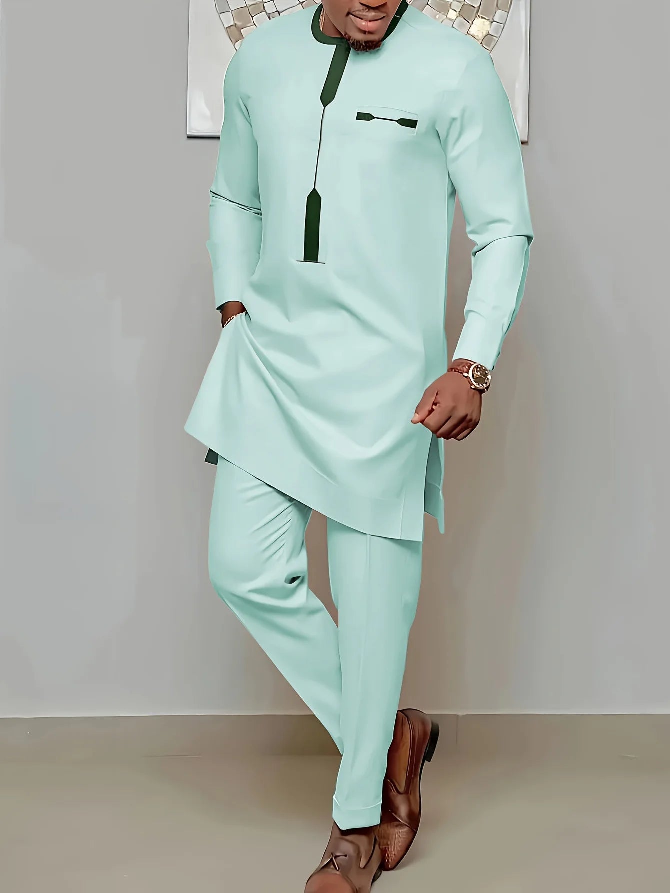 african traditional dresses for men clothes dashiki africa kanga clothing fashion kaftan outfits 2024