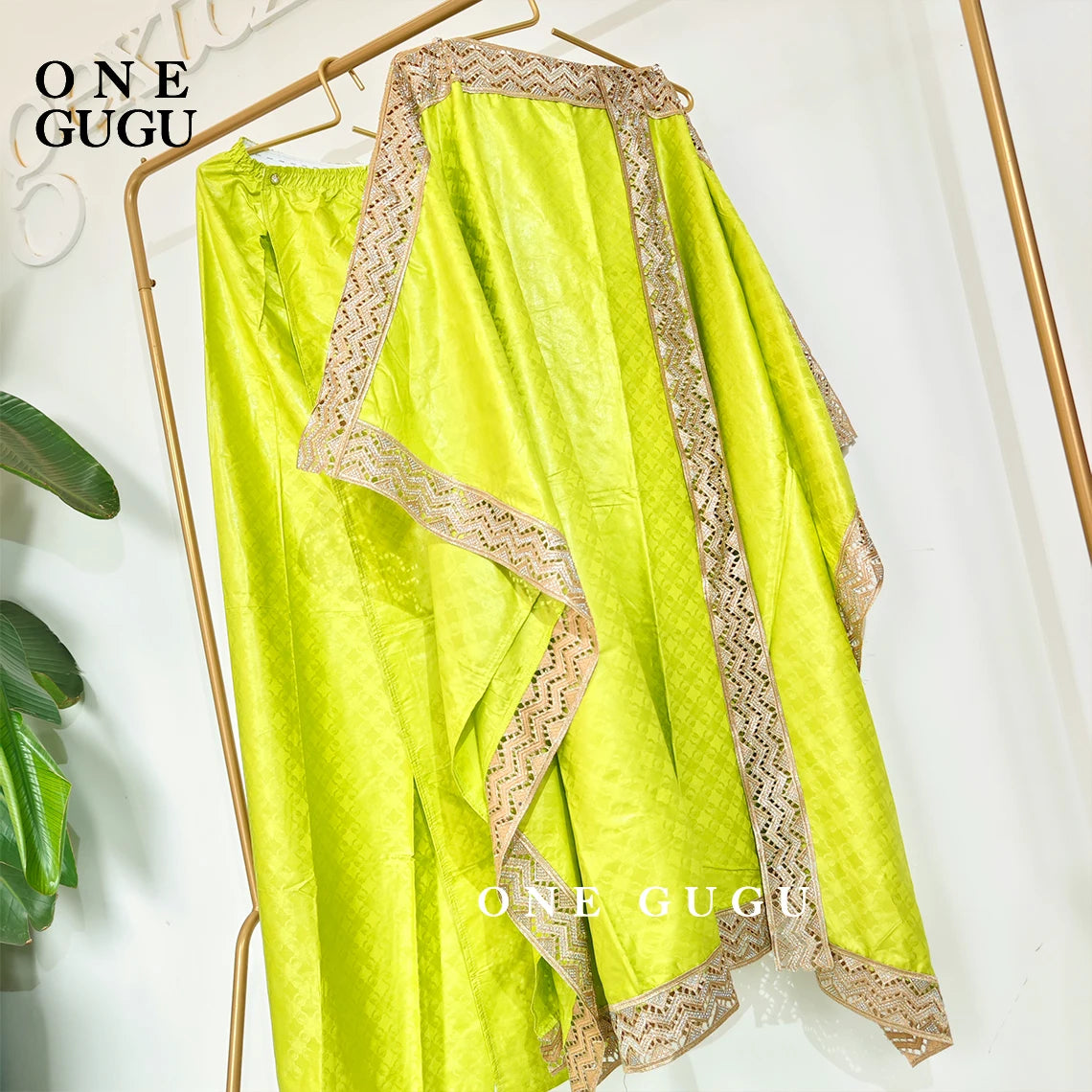 Two Piece Set African Bazin Dress With Loincloths For Women Wedding Bride Party Dress Plus Size Traditional Basin Riche Dashiki