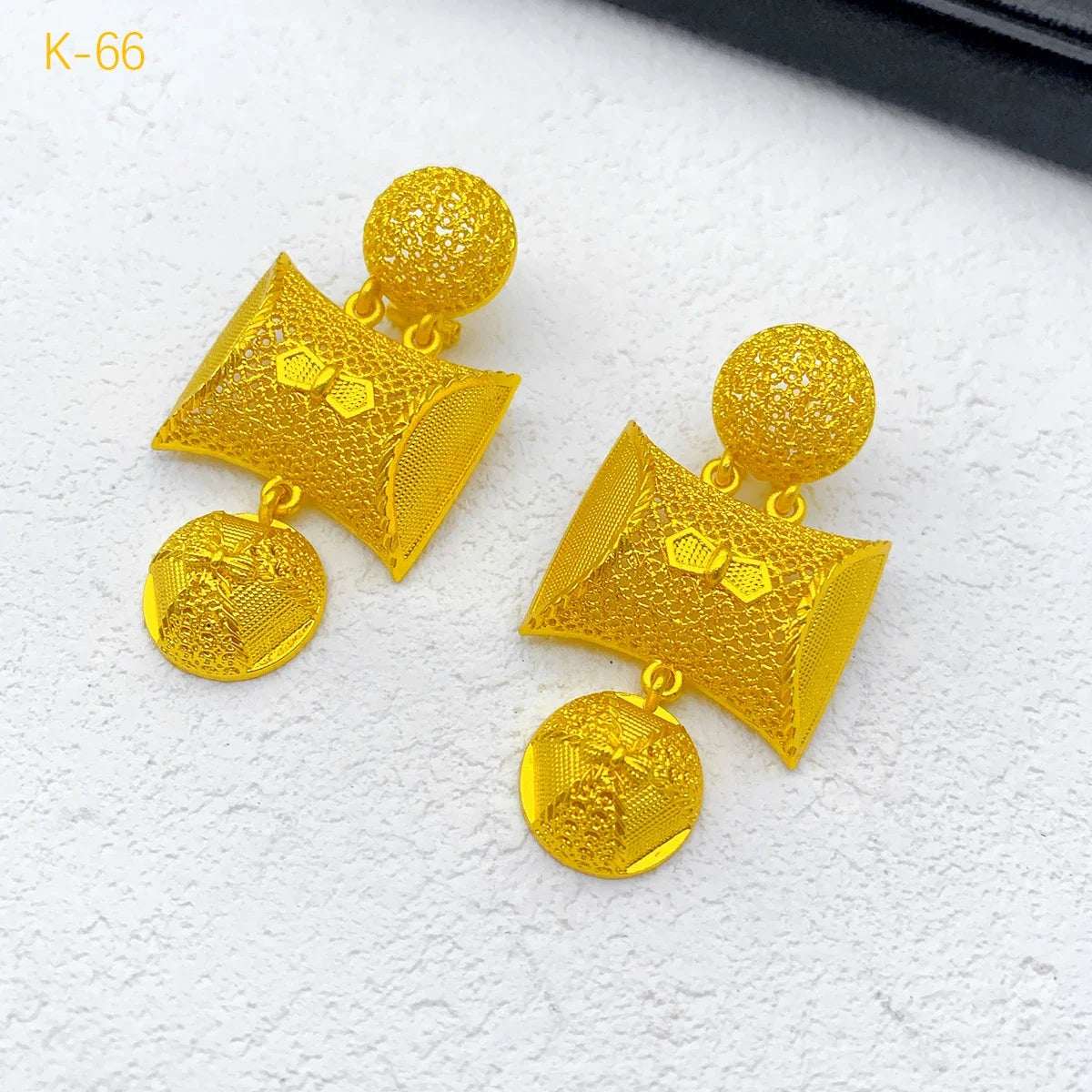 ANIID Indian Dubai Luxury 24k Gold Plated Necklace And Earrings Jewelry Sets For Women Ethiopian Bridal Set Wedding Party Gifts