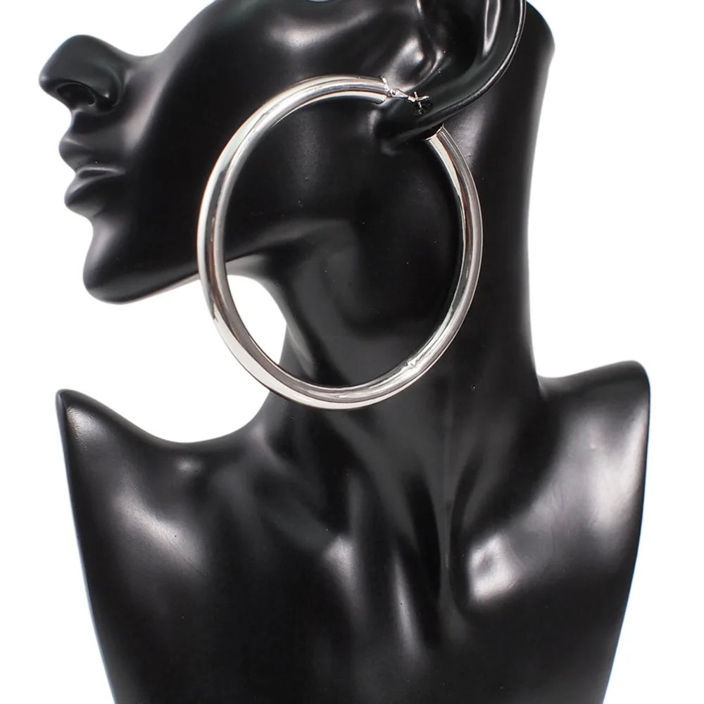 KDLUN African Bib Torques Chokers Necklaces For Women Statement Metal Geometric Collar Necklace Indian Jewelry Boho Design