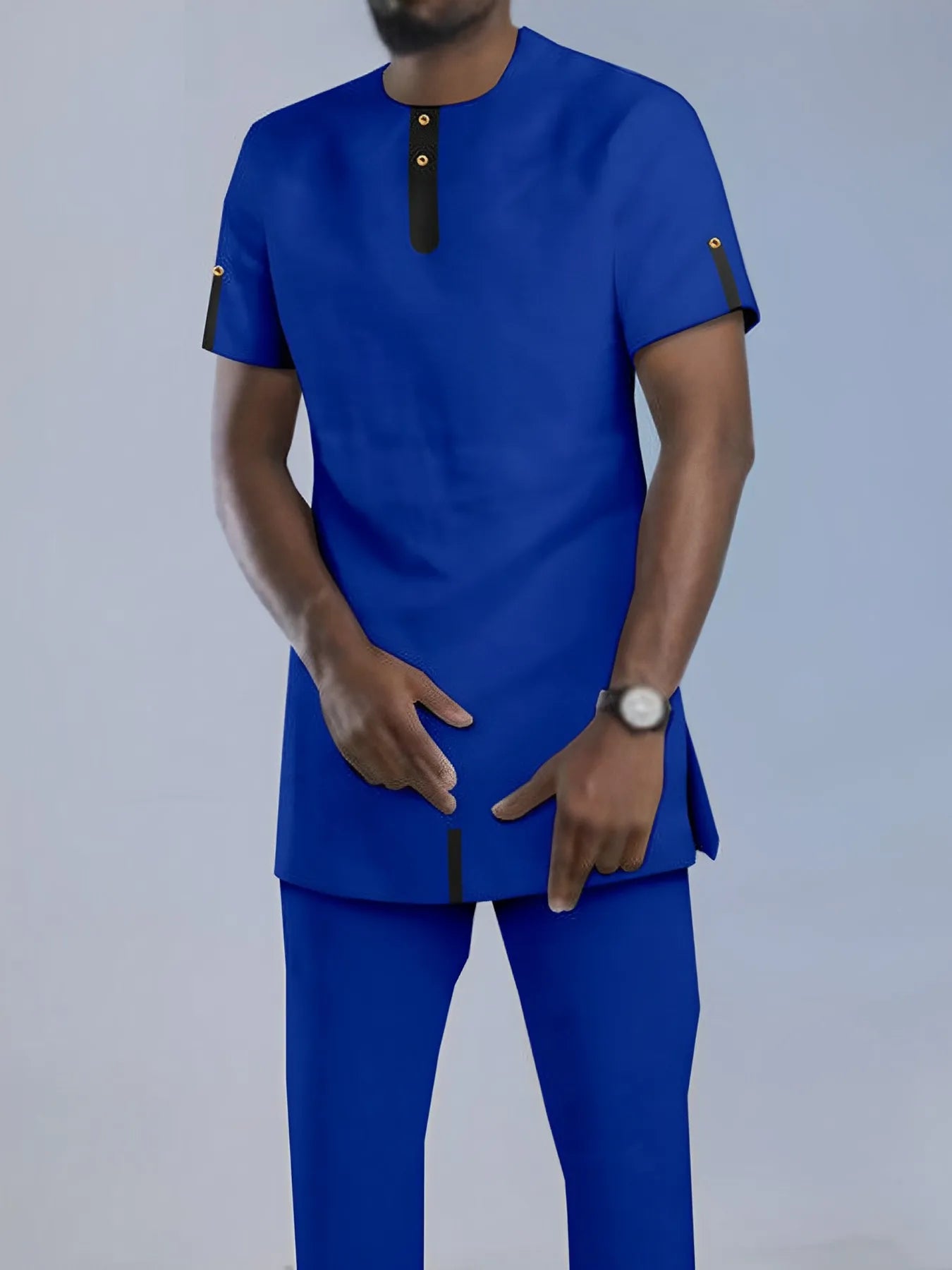 2024 New in Traditional African Outfits for Men - Comfortable Dashiki Sets with Matching Shirts and Pants