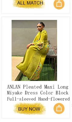 ANLAN Ruffles Pleated Dress Women V Neck Hanging Loose Style Dresses with Belt Female Elegant Clothing Spring 2025 New 2AN9083