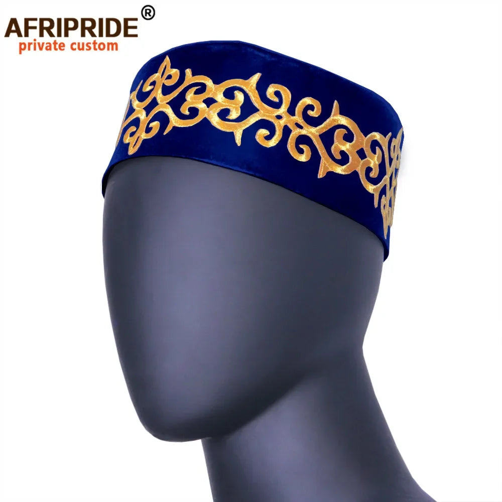African Muslim Islam Kippah Arab Caps Musulman Ramadan Arabia Moslim Tulband Wrap Allah Muslim Prayer Cap Men AFRIPRIDE A1928010