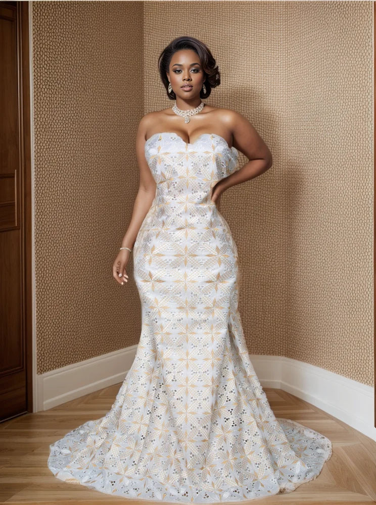 Kalume African Cotton Lace Fabric With Stones 2025 High Quality Embroidery Swiss Voile Lace In Switzerland For Dresses F4149